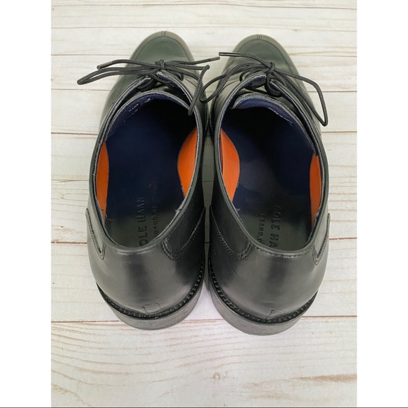 Cole Haan Black Oxford Dress Shoes Men Size 10.5 - Picture 6 of 7